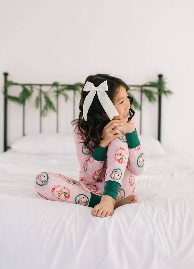 2 piece Bamboo Pajama in Reindeer