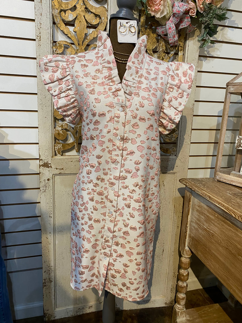Pink Spotted dress
