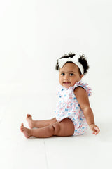 Betsy Romper in Patriotic Flags