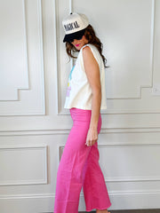 Princess Bow Collage Muscle Tee