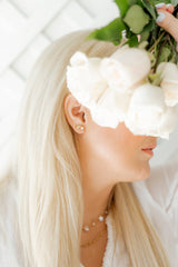 Screwback Stud Earrings - Cowgirl Hat