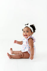 Betsy Romper in Patriotic Flags