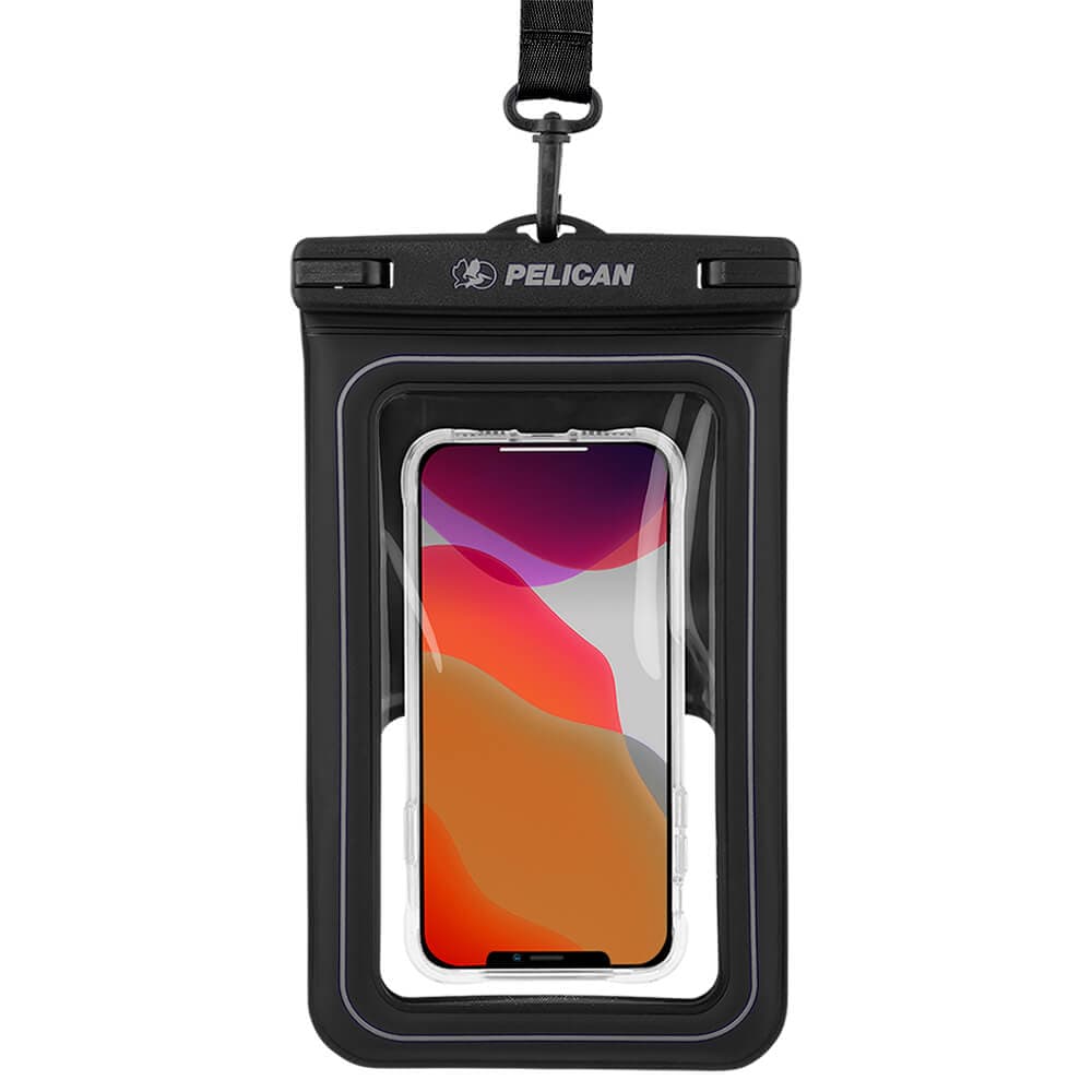 Pelican Marine Waterproof Floating Pouch XL - Phone Pouch: Stealth Black