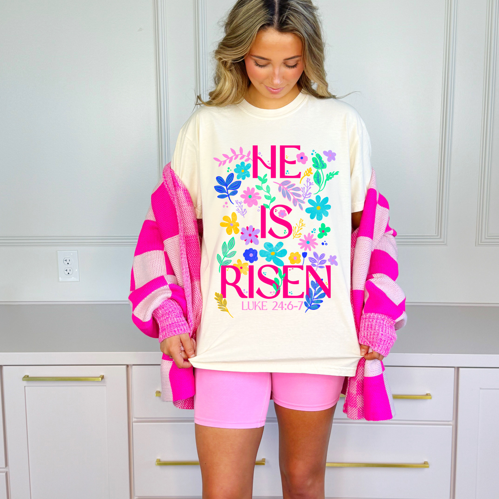 He is Risen Adult Tee