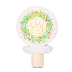 Confetti wreath of joy night light