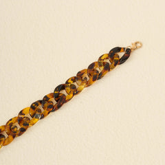 Trucker Hat Chain-Acrylic Tortoise