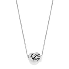 Interlock single mini necklace