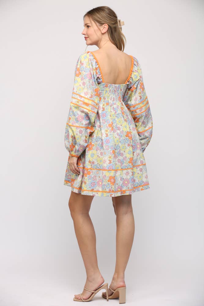 cotton babydoll dress Willow Cotton Linen Babydoll Dress Small