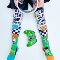 GAME SOCKS: Kids & Adults Age 6 - 99