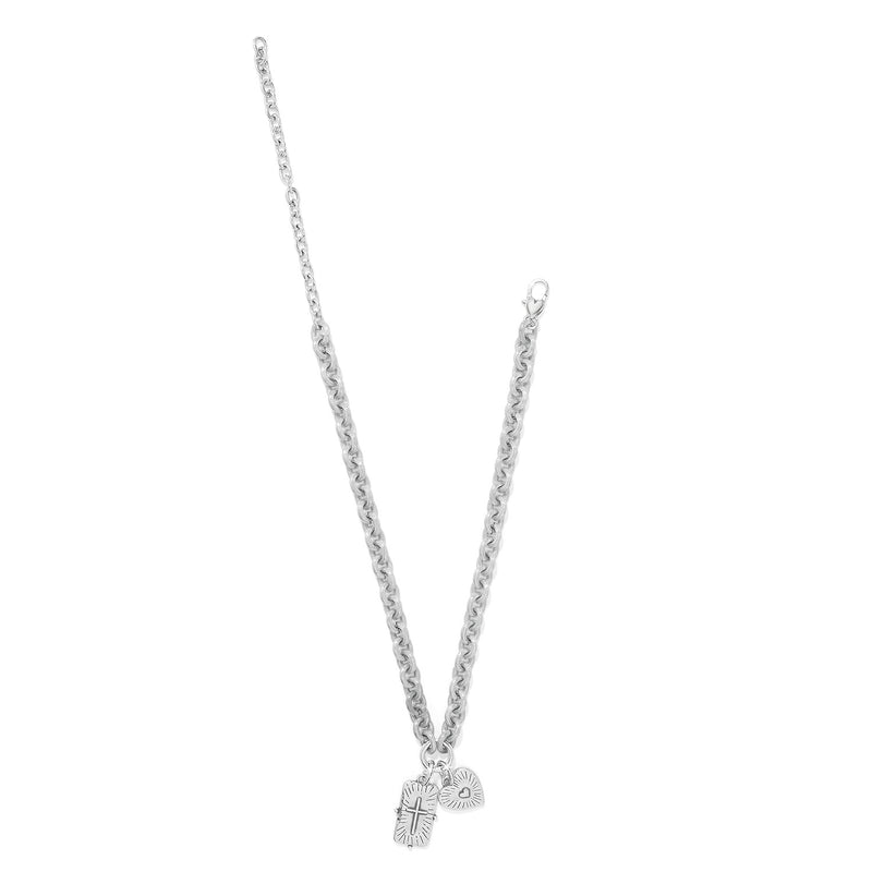 Token lavish link charm necklace