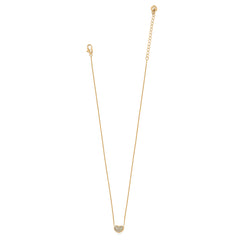 Petite Illumina Celeste heart gold