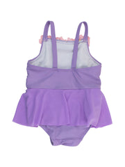 Girls Tower Princess Dress-Up Skirted One Piece with 3D Flowers