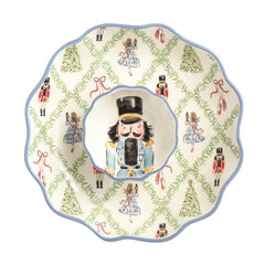 Winter wonderland nutcracker chip and dip