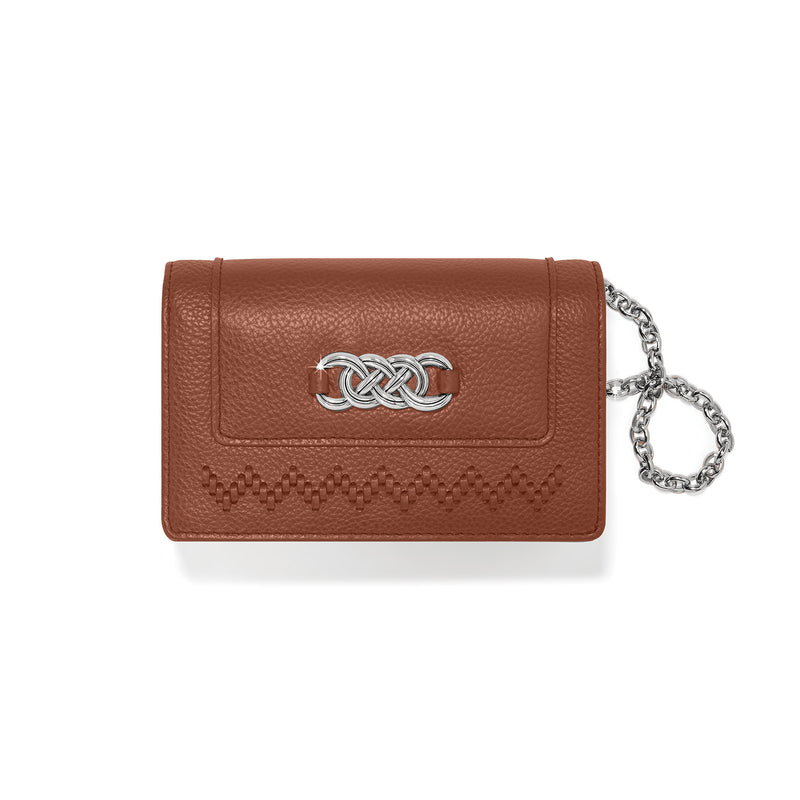 Bourbon Interlock Medium Wallet/Crossbody