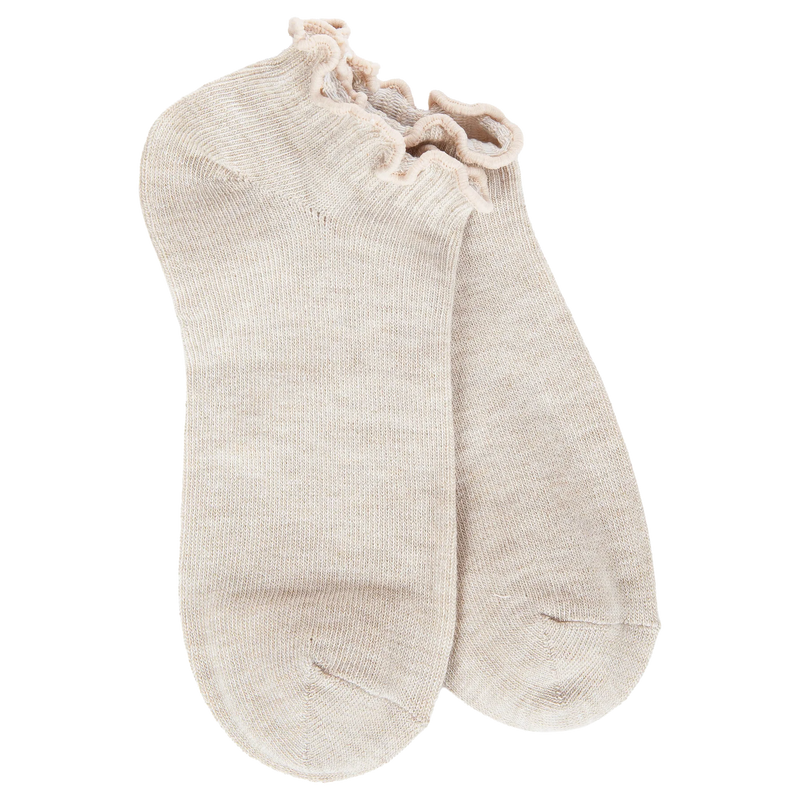 Ruffle crew socks