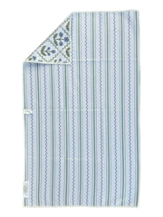Lumi/Glacier: Reversible Sided-Hand Towel Washcloth Set