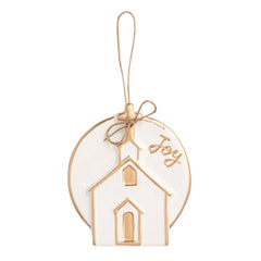 Gold Disc ornament