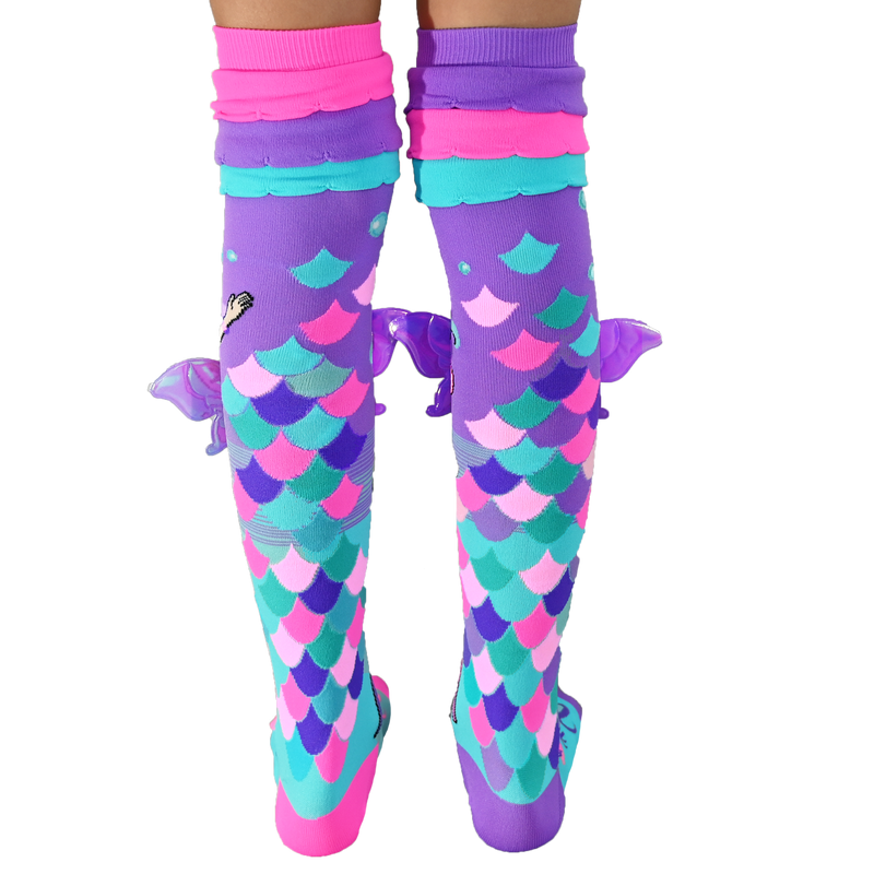 MERMAID VIBES SOCKS: Kids & Adults Age 6 - 99