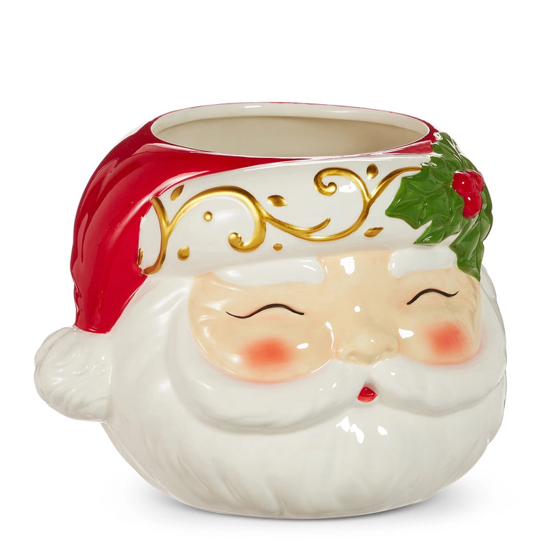 15” Santa head container