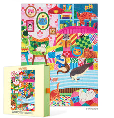 500 piece puzzle box