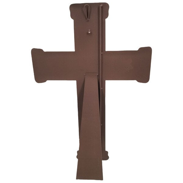 Wicker cross display