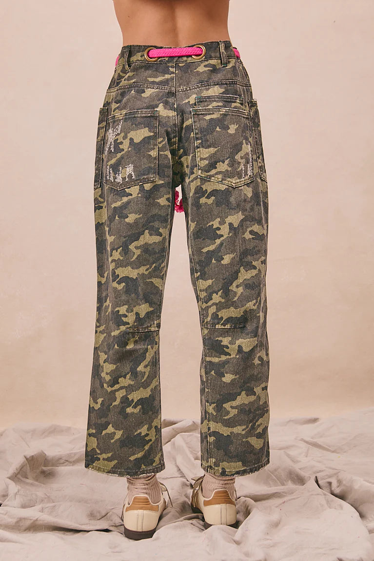 Camo Print pants