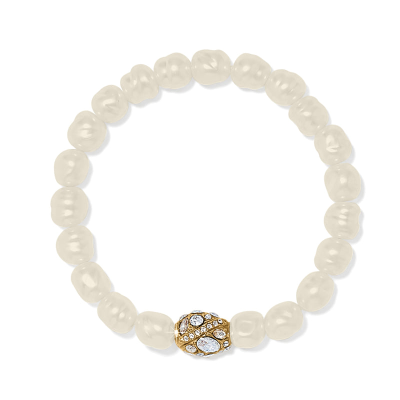 Trust your journey pearl stretch bracelet