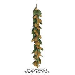 Abbey Magnolia 72” garland