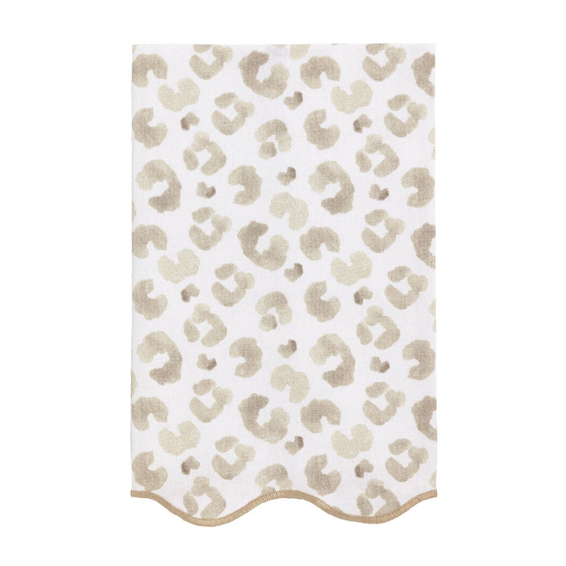Leopard tea towel