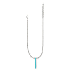 Meridian Petite Sphere Turquoise Necklace