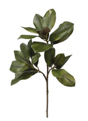 33” Magnolia leaf spray