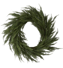 35.5” cypress wreath