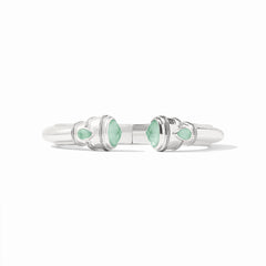 Cannes Demi cuff- silver