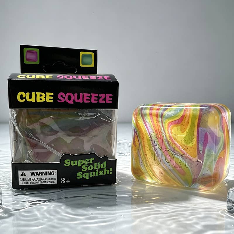 Nice cube ripple stress ball Squishy Toy Stress Relief Toy