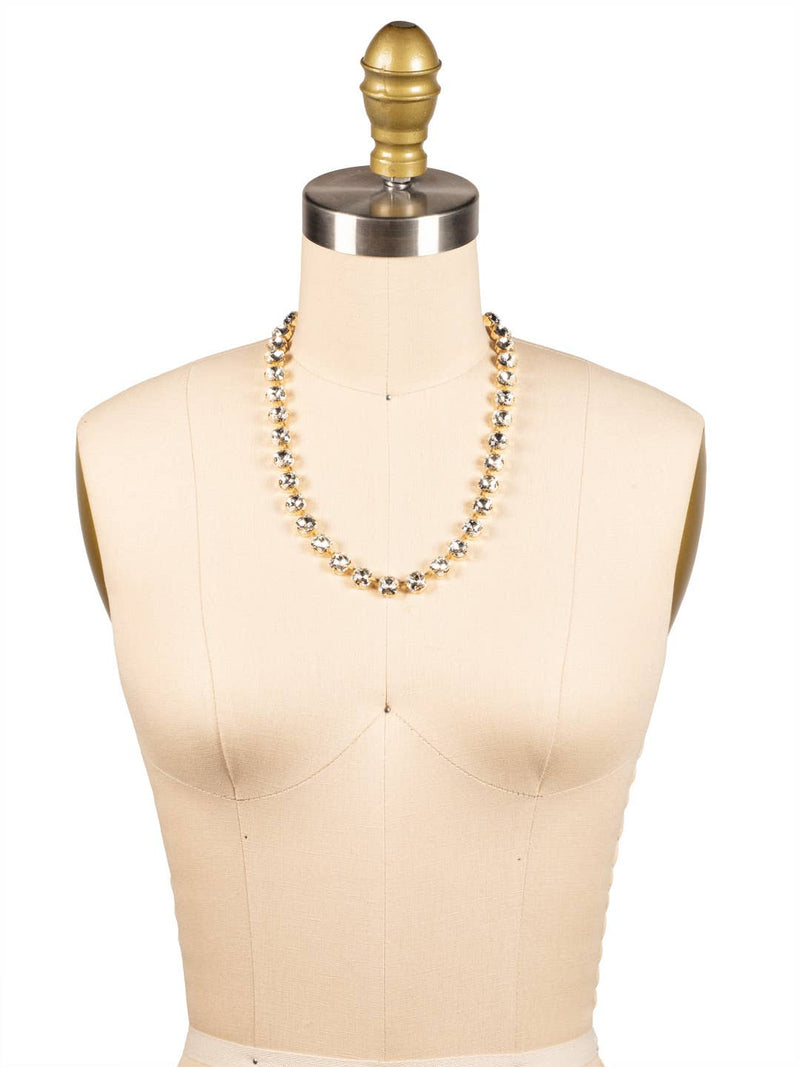 Halcyon Tennis Necklace - Clear