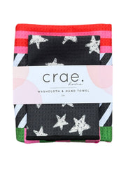 Riglee/Into The Stars: Double Sided-Hand Towel Washcloth Set