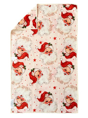 Merry McSanta: Double-Sided Hand Towel: Cream / Hand Towel (17 in x 27 in)