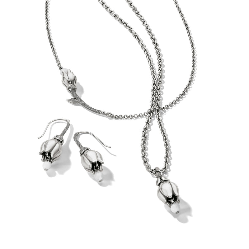 LA Tulipe Petal French Wire Earring
