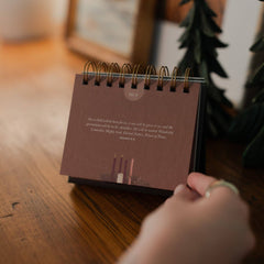 The Wonder of His Love | Daily Encouragement Flip Calendar for the Advent Season