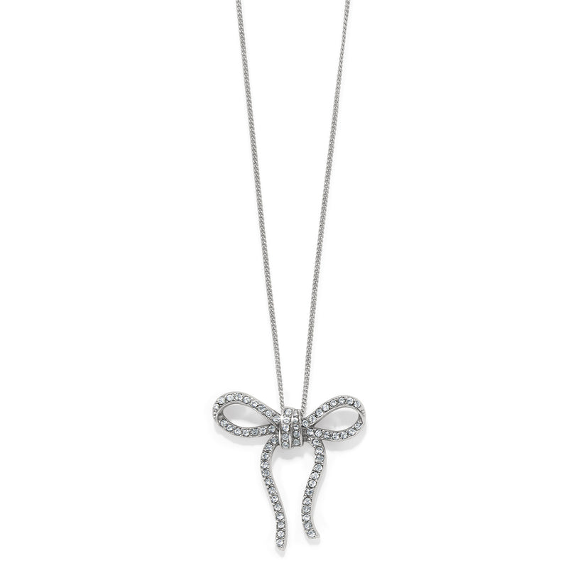 Illumina bow necklace