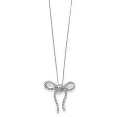 Illumina bow necklace