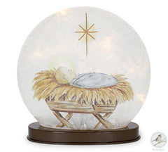 Decor light up baby Jesus