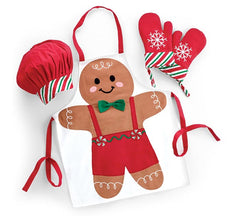 KIDS GINGERBREAD APRON