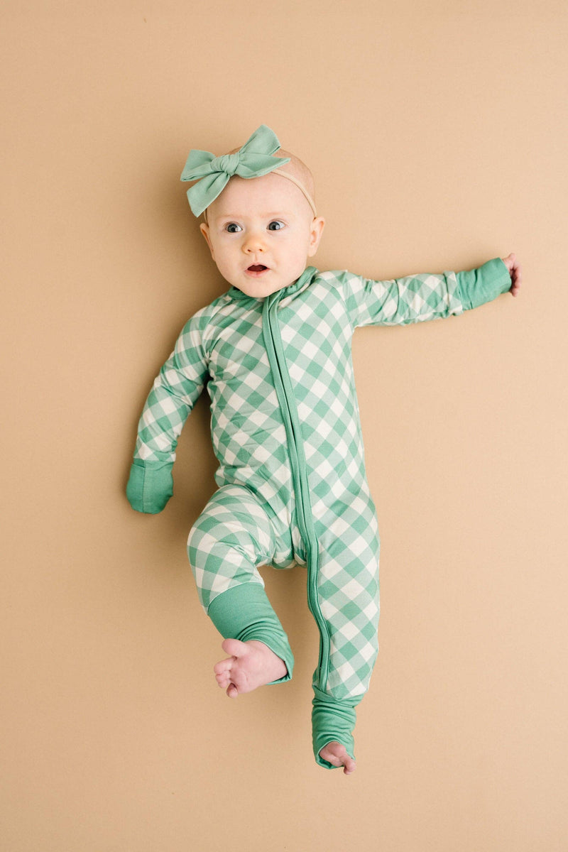 Fern Plaid Bamboo Sleeper