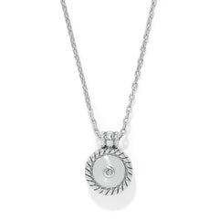 Illumina Celeste dome necklace silver