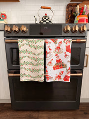A Little Elf Mischief: Double-Sided Hand Towel: White / Hand Towel (17 in x 27 in)