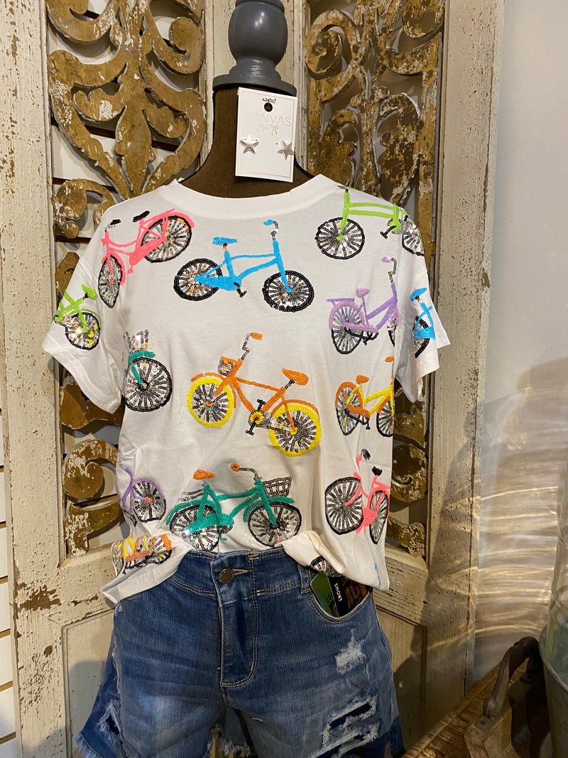 QOS Scattered Bike Tee