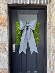The Giverny Gingham Bow