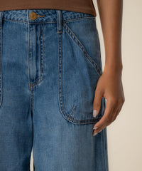 Blake high rise super wide leg jeans