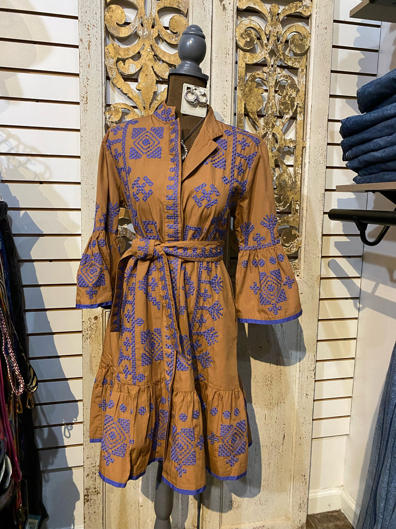 Cross stitched Dress